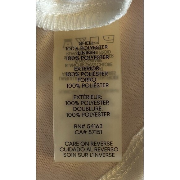 CALVIN KLEIN Tie Dye Chiffon Maxi Dress Women Large Orange Pink Tie Waist Ruffle - Picture 8 of 13